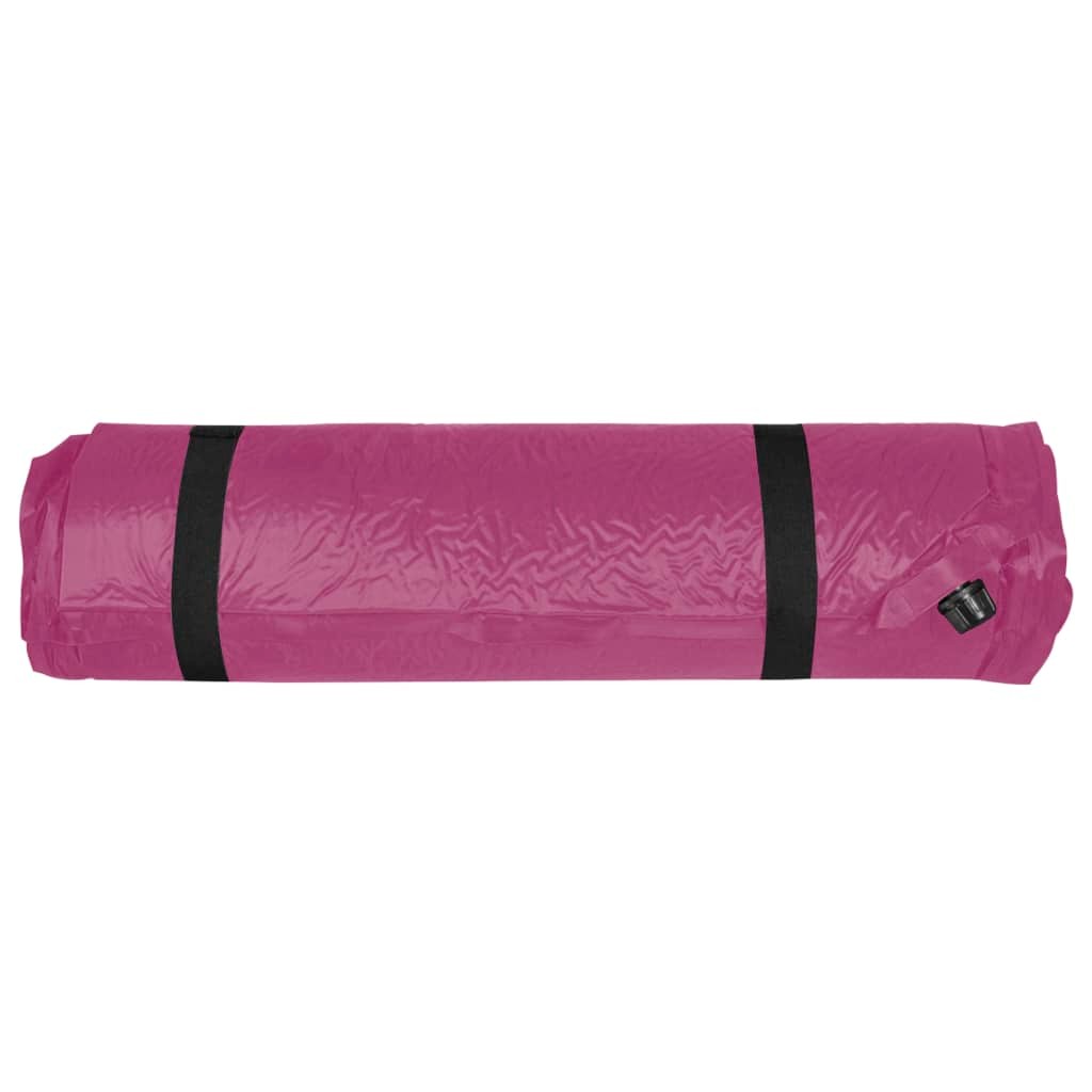 Inflatable Air Mattress with Pillow 66x200 cm Pink 18 Inflatable Air Mattress with Pillow 66x200 cm Pink